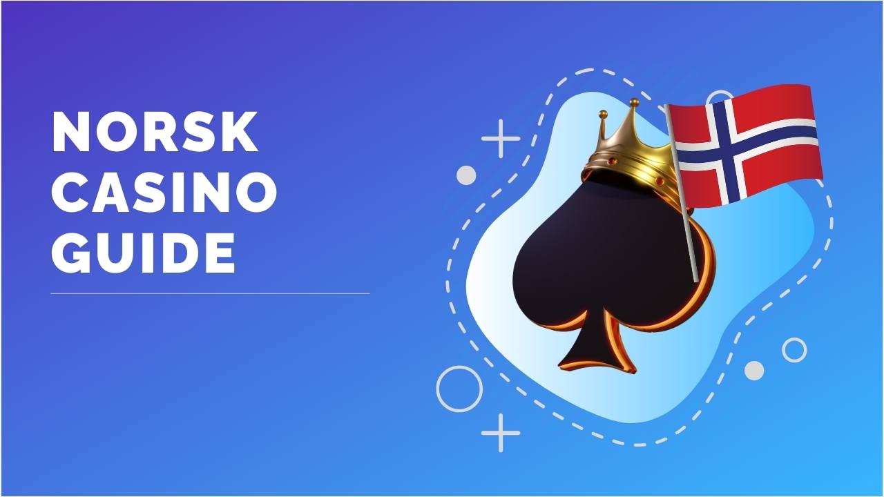 Illustrasjon av norsk online casino guide med fokus på beste casinoer og eksperttips